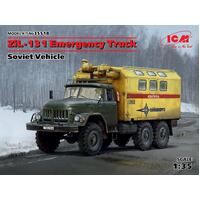 Icm 1/35 Zil-131 Emergency Truck Soviet Vehicle Plastic Model Kit