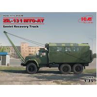 Icm 1/35 Zil-131 Mto-At Soviet Recovery Truck Plastic Model Kit