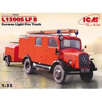 Icm 1/35 L1500S Lf 8 German Light Fire Truck Plastic Model Kit