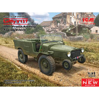 Icm 1/35 Laffly V15T Wwii French Artillery Towing Vehicle Plastic Model Kit