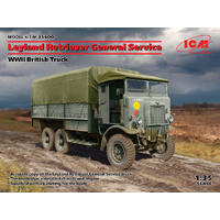 Icm 1/35 Leyland Retriever General Service Wwii British Truck Plastic Model Kit