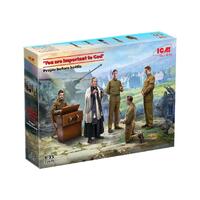 Icm 1/35 'You Are Important To God' Prayer Before Battle Plastic Model Kit