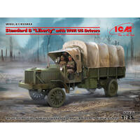Icm 1/35 Standard B liberty With Wwi Us Drivers Plastic Model Kit