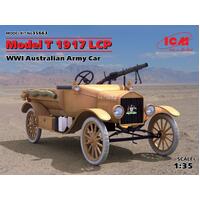 Icm 1/35 Model T 1917 Lcp Wwi Australian Army Car *Aus Decals* Plastic Model Kit