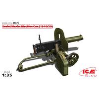 Icm 1/35 Soviet Maxim Machine Gun (1910/30) Plastic Model Kit