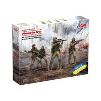 Icm 1/35 "Always The First" Air Assault Troops Of The Armed Forces Of Ukraine (4 Figures) Plastic Model Kit