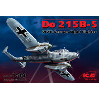 Icm 1/48 Do 215 B-5 Wwii German Night Fighter Plastic Model Kit