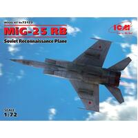 Icm 1/72 Mig-25 Rb Soviet Reconnaissance Plane Plastic Model Kit
