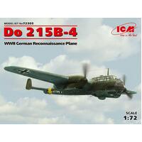 Icm 1/72 Do 215B-4 Wwii Reconnaissance Plane Plastic Model Kit