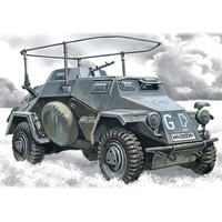 Icm 1/72 Sd.Kfz.223 German Radio Communication Vehicle Plastic Model Kit