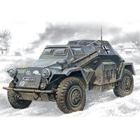 Icm 1/72 Sd.Kfz.260 German Radio Communication Vehicle Plastic Model Kit