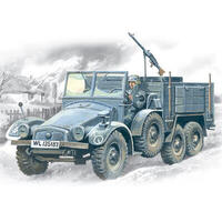 Icm 1/72 Krupp L2H143 Kfz.70 German Light Army Truck Plastic Model Kit