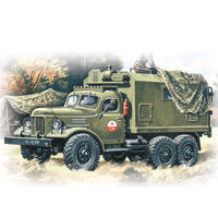 Icm 1/72 Zil-157 Command Vehicle Plastic Model Kit
