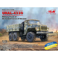 Icm 1/72 Ural-4320 Military Truck Of The Armed Forces Of Ukraine Plastic Model Kit