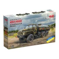 Icm 1/72 Atz-5-43203 Fuel Bowser Of The Armed Forces Of Ukraine Plastic Model Kit