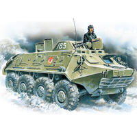 Icm 1/72 Btr-60Pb Armoured Personnel Carrier Plastic Model Kit