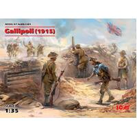 Icm 1/35 Gallipoli (1915) *Aus Decals* Plastic Model Kit Diorama Set