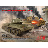 Icm 1/35 Battle Of Berlin (April 1945) Plastic Model Kit Diorama Set