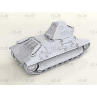 Icm 1/35 Battle Of France Spring 1940. French Combat Vehicles Plastic Model Kit Diorama Set