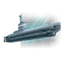 Icm 1/144 U-Boat Type Xxiii Wwii German Submarine Plastic Model Kit