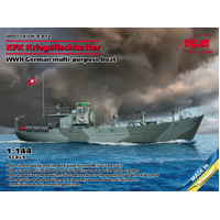 Icm 1/144 Kfk Kriegsfischkutter Wwii German Multi-Purpose Boat Plastic Model Kit