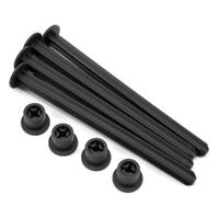JCONCEPTS - 1/8TH OFF-ROAD TIRE STICK - HOLDS 4 MOUNTED TIRES (BLACK) - 4PC.
