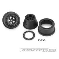 STARFISH MAMBO, BEADLOCK - SLASH | BANDIT, DR10 STREET ELIMINATOR 2.2 X 3.0 12MM HEX REAR WHEEL - (BLACK), FITS - 3117 / 3092 TIRE