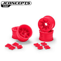 Pioneer - RC10 2.2" Rear Wheel Pink Fits – RC10, RC10B2, RC10B3, Rear Includes 1/4" or 3/16" axle adapters