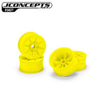 JConcepts Pioneer - RC10T 2.2" Narrow Front Wheel Yellow