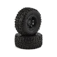 Landmines - Pre-Mounted On 3351B Hazard Wheels, Yellow Compound - (Fits - Traxxas Slash R, 4X4 F&R)