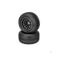 CHOPPERS - PRE-MOUNTED ON JC 3450B WHEELS (FITS - TRAXXAS SLEDGE / KRATON 6S)