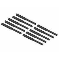 DIRT RACING PRODUCTS - SHOCK TOWER HOLE PLUGS - 10PC (BLACK)