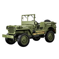 Jjrc 1/10 Willys Jeep 4Wd Military Rc Crawler