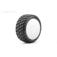 Jetko 1/8 Buggy Ex-Rockform/Dish Lw/White/Medium Soft/Belted [1503Dwmsgb]