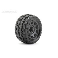 JETKO 1/10 ST 2.8 EX-TOMAHAWK TYRES (CLAW RIM/BLACK/MEDIUM SOFT/NARROW/ALL OFFSETS) [2701CBMSGN]