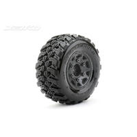 JETKO 1/10 SC EX-KING COBRA TYRES (CLAW RIM/BLACK/MEDIUM SOFT/ALL OFFSETS) [3102CBMSGN]