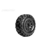 Jetko 1/10 Sc Ex-Raptor/Claw Rim/Black/Medium Soft/Glued/Belted