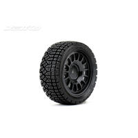 JETKO 1/10 RALLY AVANTGARDE TYRES (CLAW RIM/BLACK/SUPER SOFT) (4PCS) [3201CBSSG]