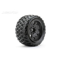 JETKO 1/5 XMT EX-KING COBRA TYRES (CLAW RIM/BLACK/MEDIUM SOFT/BELTED/24MM) [5802CBMSGBB2]
