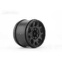 JETKO 1/8 EX SGT MT 3.8 WHEEL (BLACK) 17MM 0 OFFSET [6104B1]