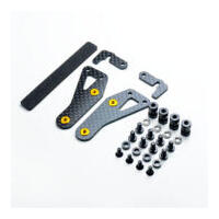 Kyosho Carbon Shorty Lipo Battery Mount Set Turbo Optima Mid Special/Mid Optima 2022