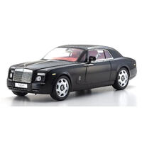 KYOSHO 1/18 ROLLS-ROYCE PHANTOM COUPE DIAMOND BLACK DIECAST MODEL CAR