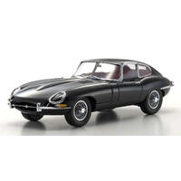 KYOSHO 1/18 JAGUAR E-TYPE BLACK DIECAST MODEL CAR