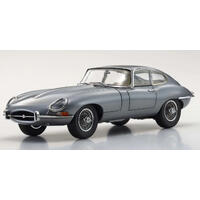 KYOSHO 1/18 JAGUAR E-TYPE (GUN METALLIC) DIECAST MODEL CAR