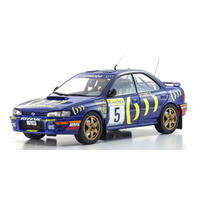 KYOSHO 1/18 SUBARU IMPREZA 1995 MONTE-CARLO NR. 5 DIECAST MODEL CAR