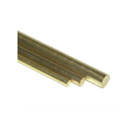 K&S Brass Rod 2.5 X 300Mm (4)