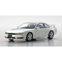 Kyosho 1/43 Nissan Silvia K'S(S14) White Resin Model Car