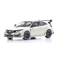 KYOSHO 1/43 HONDA CIVIC TYPE R MUGEN WHITE RESIN MODEL CAR