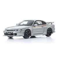 Kyosho Original 1/43 Nissan Silvia Spec R Nismo Aero Silver Resin Model Car