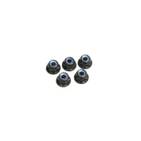 KYOSHO NUT (M4X5.6) FLANGED NYLON (5PCS) [1-N4056FNB]